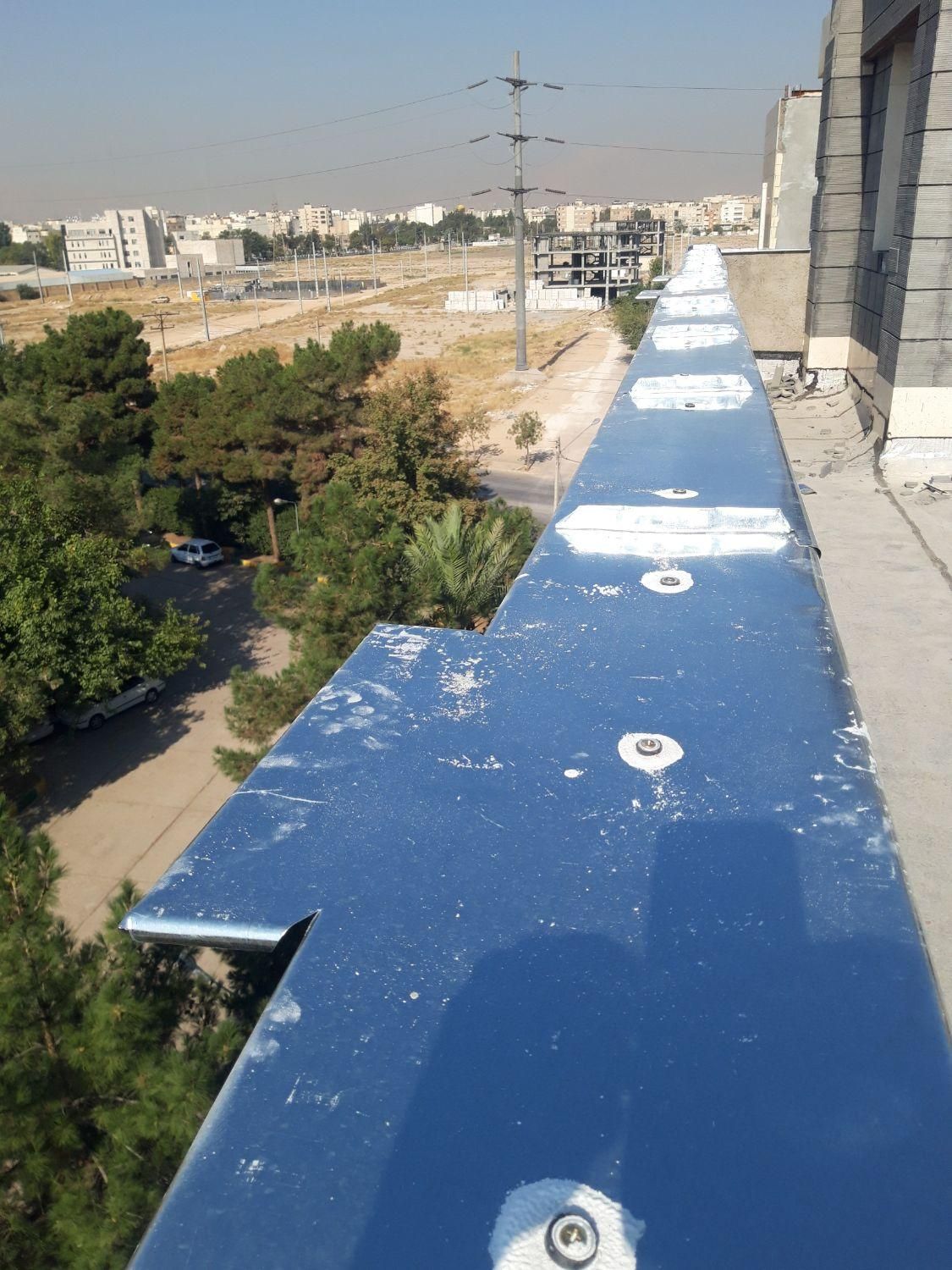 کانال سازی کولر/هود/ابچک فلزی/لوله اسپیرال/دریچه|خدمات پیشه و مهارت|شیراز, پودنک|دیوار