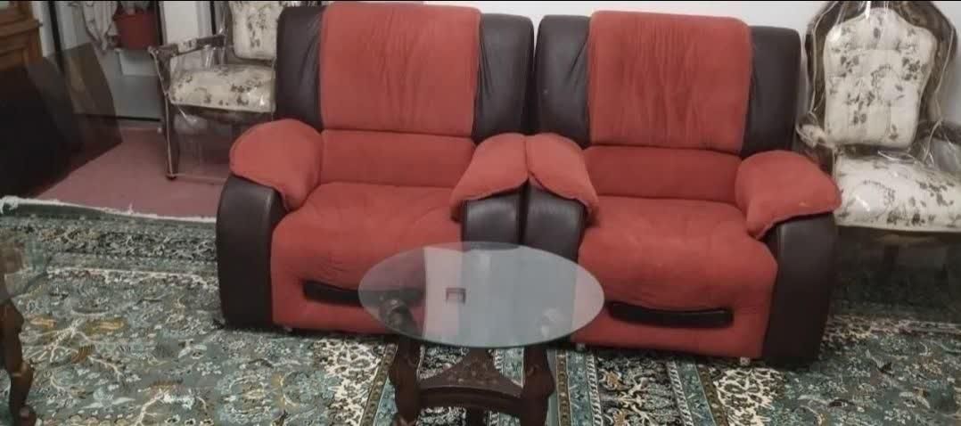 مبل راحتی 7نفره با میز جلو مبلی|مبلمان خانگی و میز عسلی|شاهرود, |دیوار