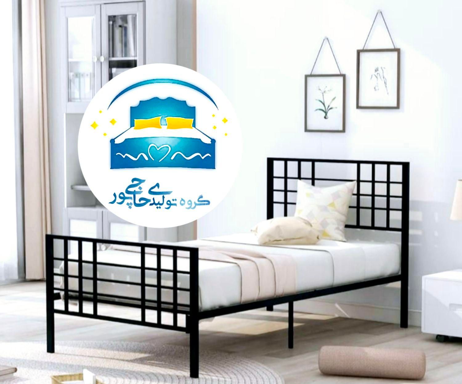 تخت خواب یک نفره حاجی پور(تختخواب۱یکنفره)تشک حصیری|تخت و سرویس خواب|مشهد, حسین‌آباد|دیوار