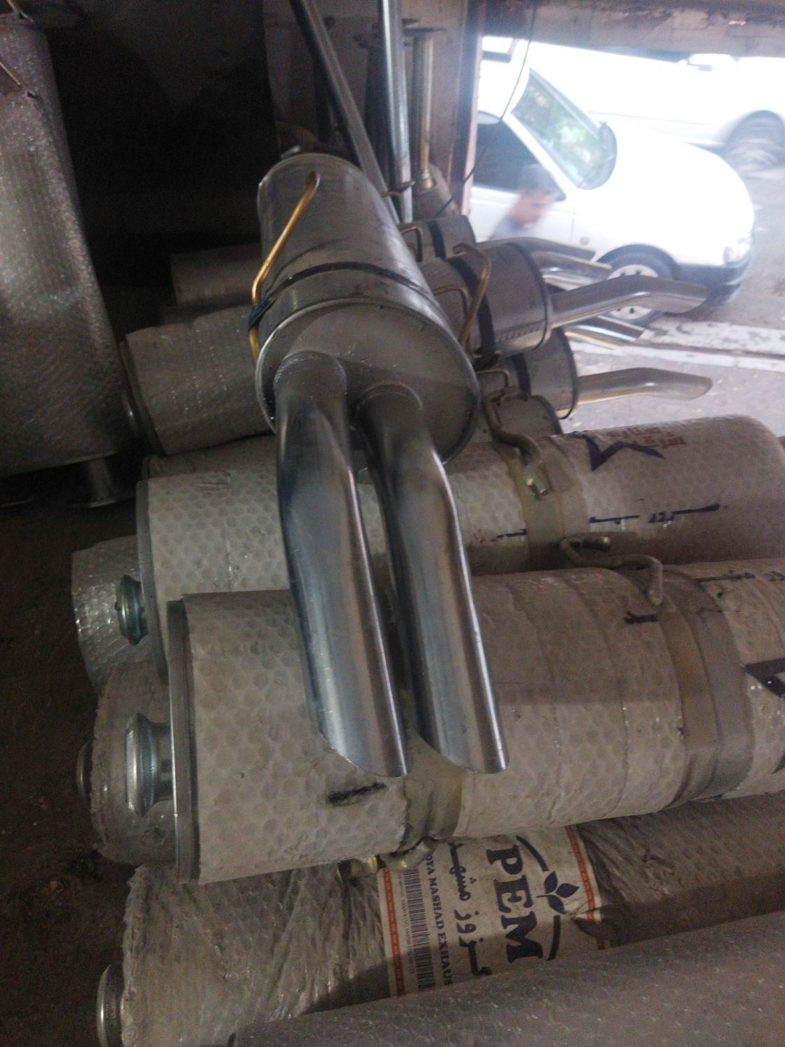 اگزوز بلوچی.ریسینگ.بنزی .هدرز اقساط چک|قطعات یدکی و لوازم جانبی|آبادان, |دیوار