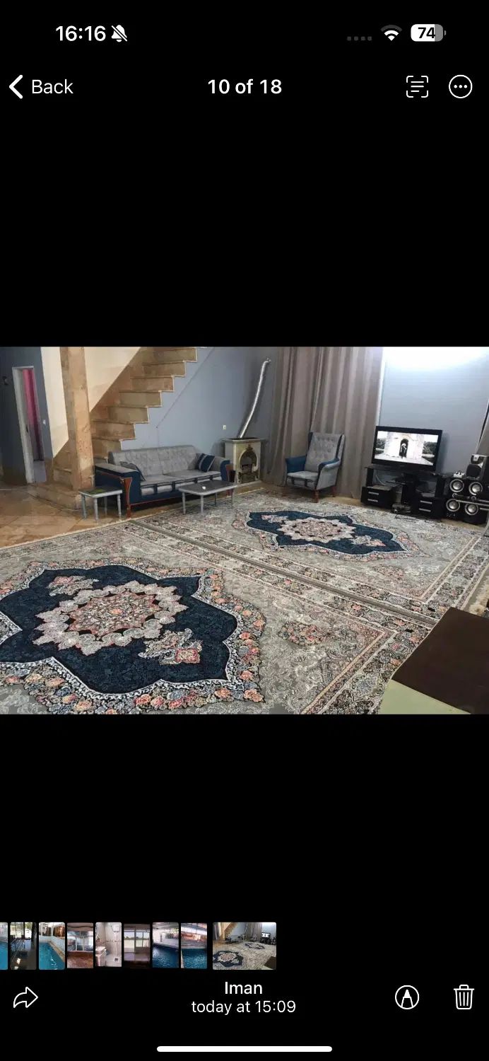 اجاره کوتاه مدت باغ ویلا|اجارهٔ کوتاه‌مدت ویلا و باغ|مشهد, دوست آباد|دیوار