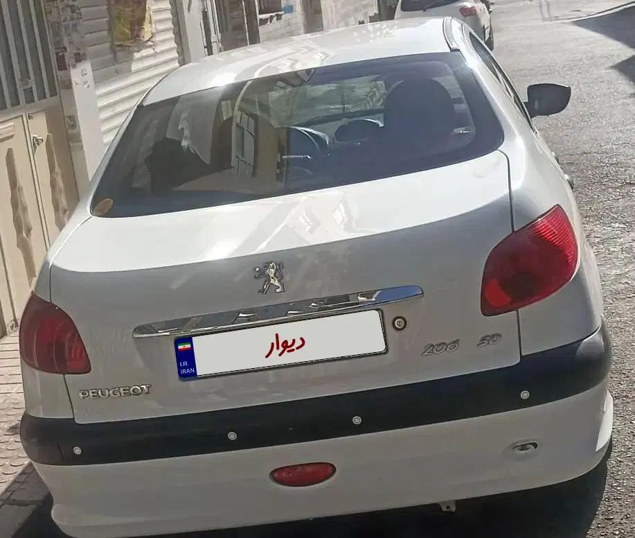 پژو ۲۰۶SD V8|خودرو سواری و وانت|تهران, تهرانسر غربی|دیوار