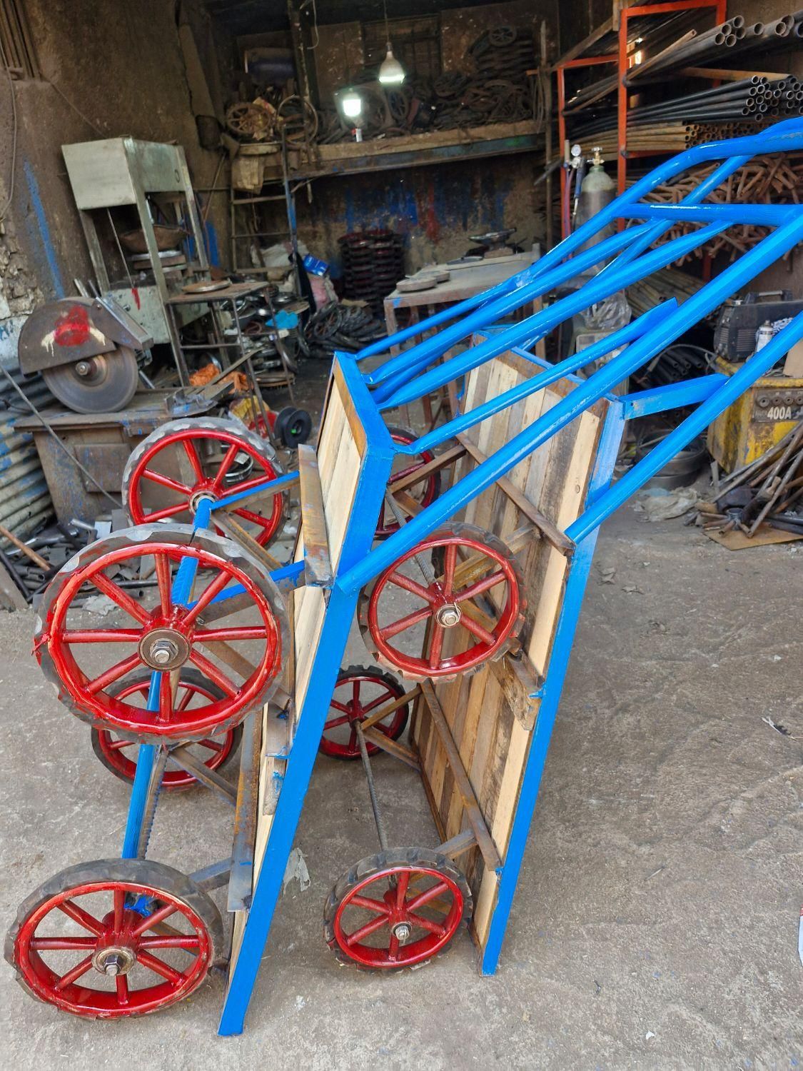 گاری توافی کاشان چرخ دستی چهار چرخ کاشان (تولید)|ابزارآلات|تهران, شهید رجایی|دیوار