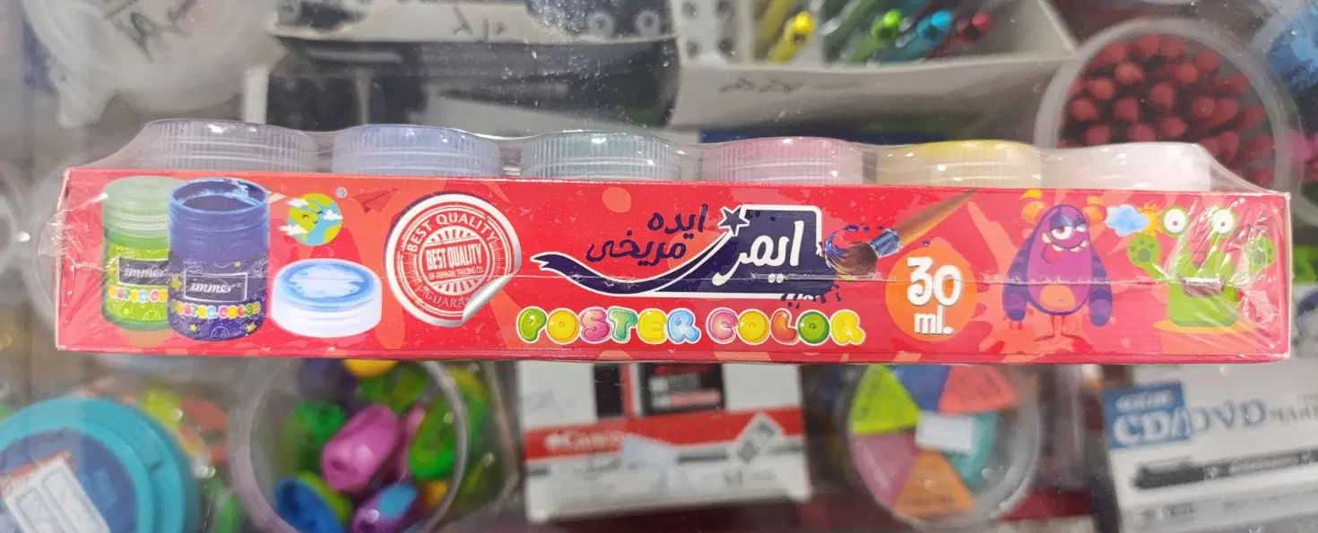 چوب بستنی رنگی، کاغذ ومقوا رنگی،ماژیک وایت برد|لوازم التحریر|رامهرمز, |دیوار