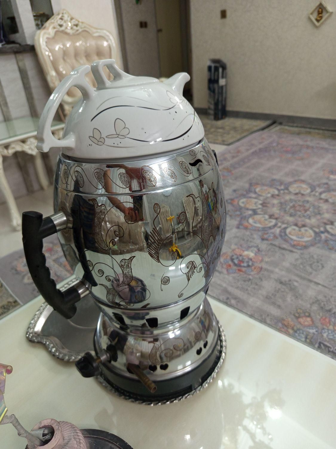 سماورگازی 3کاره|سماور، چای‌ساز، قهوه‌ساز|تهران, خزانه|دیوار