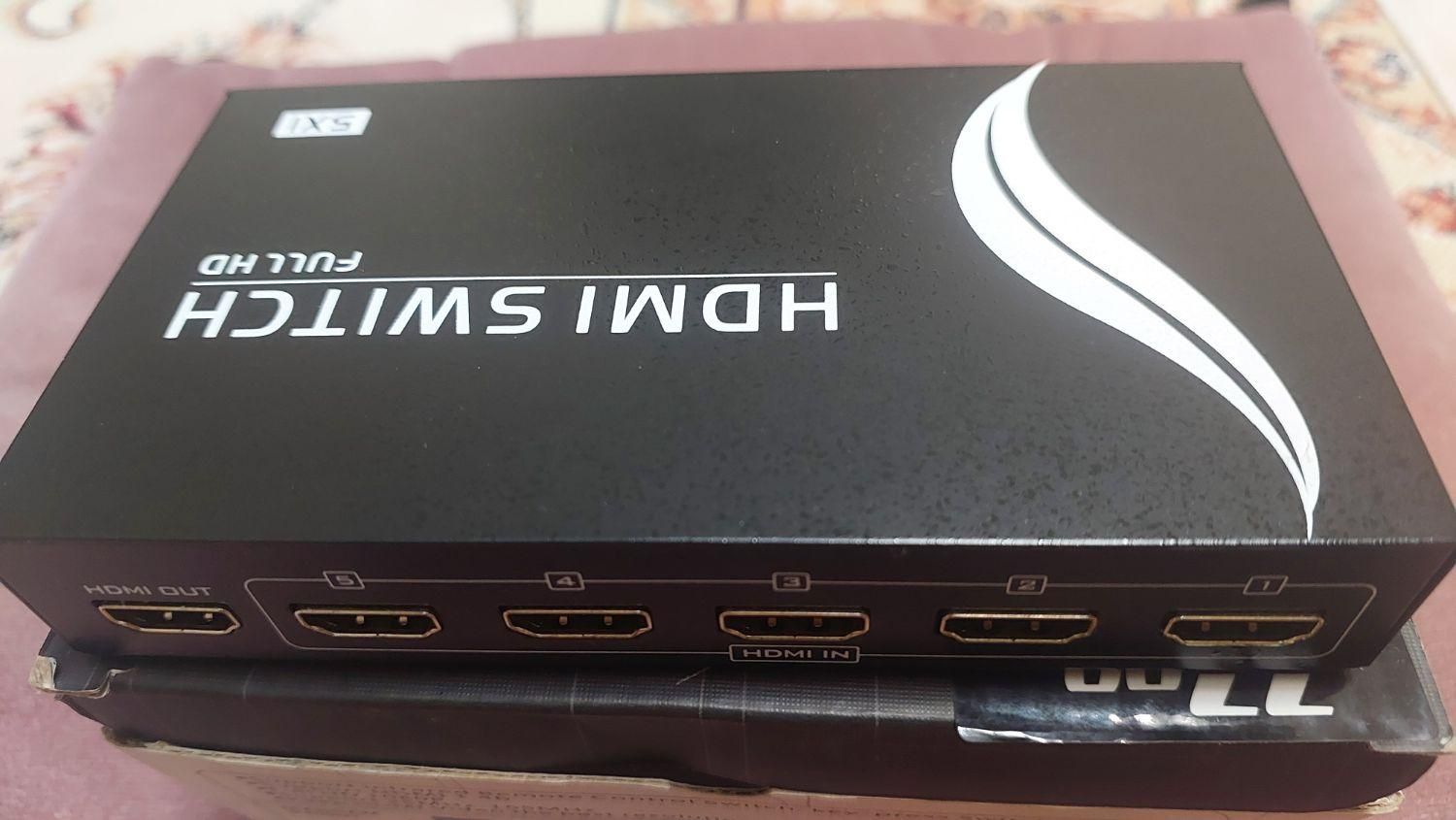 سوییچ HDMI 1*5 برند ZZCO|مودم و تجهیزات شبکه|تهران, تهران‌سر|دیوار