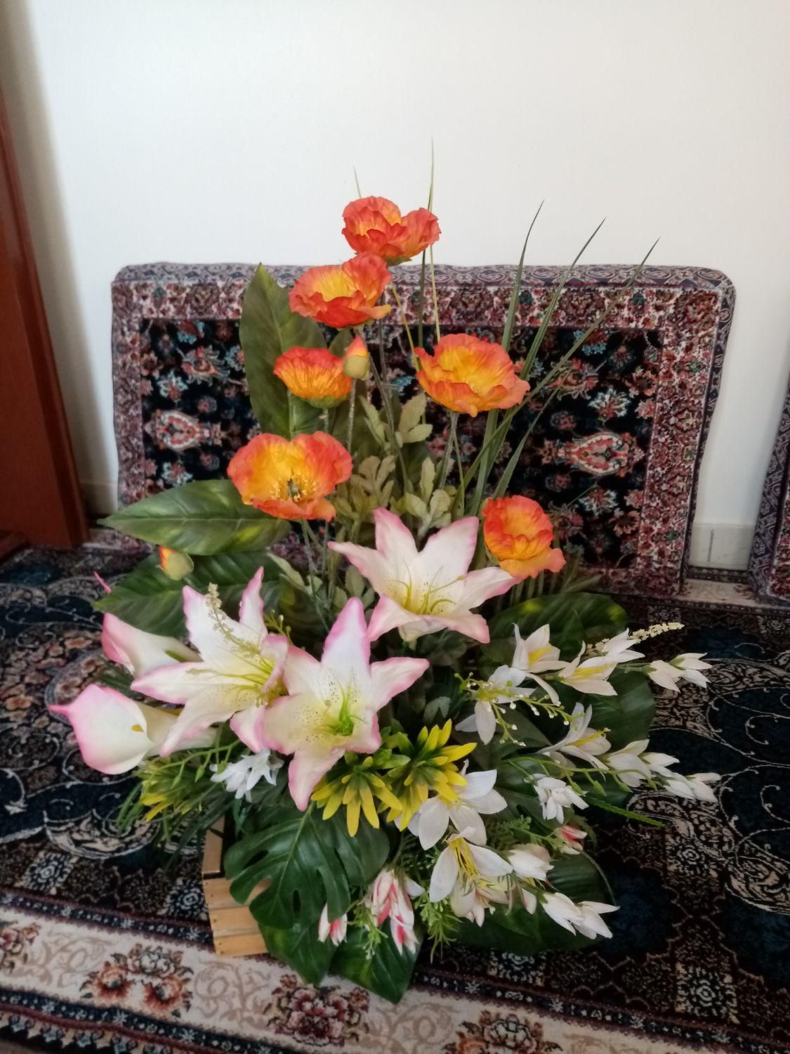 سبد گل مصنوعی|گل مصنوعی|محمدشهر, |دیوار