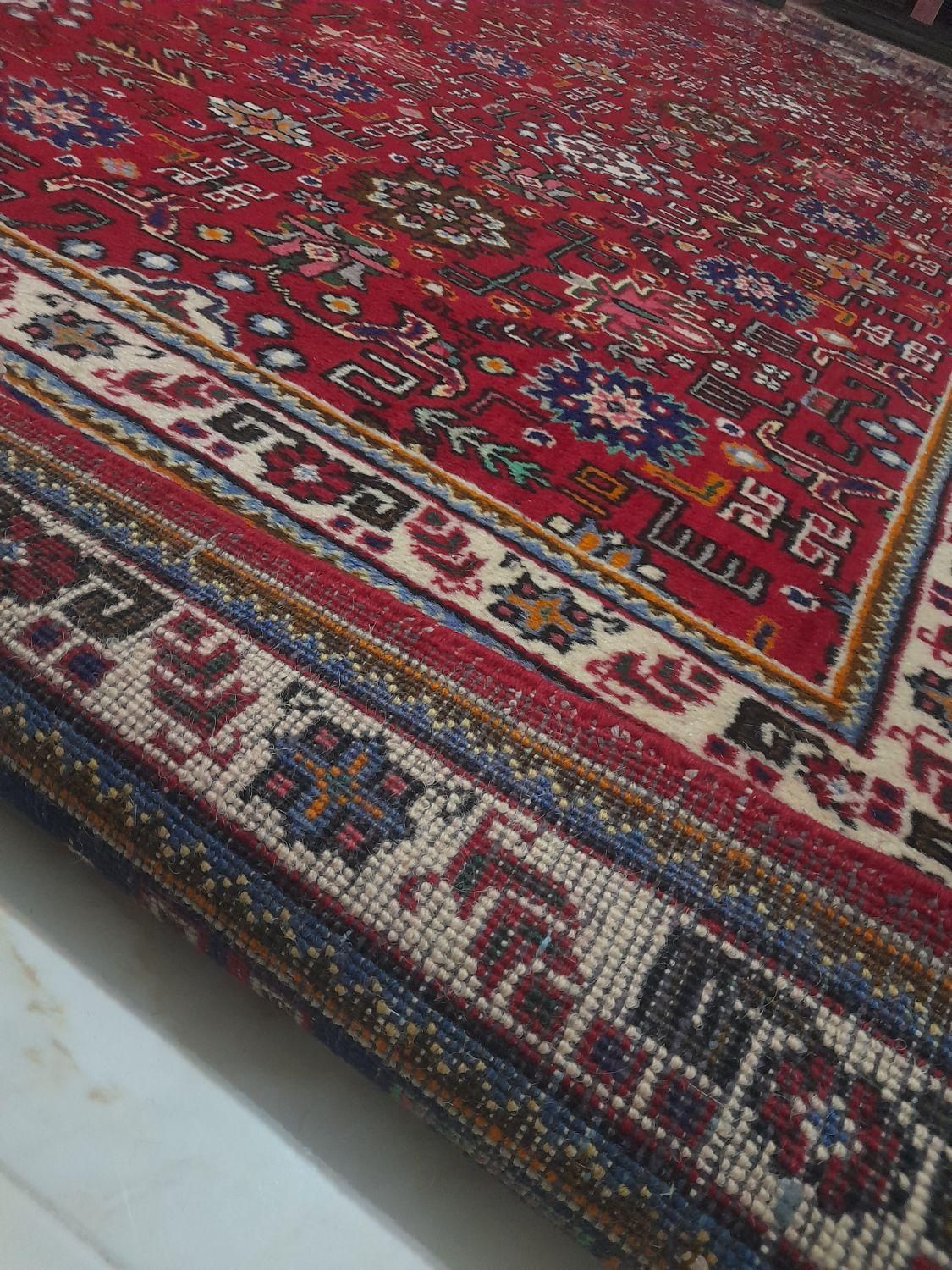 فرش دستباف پشم نقشه قبا|فرش|ارومیه, |دیوار