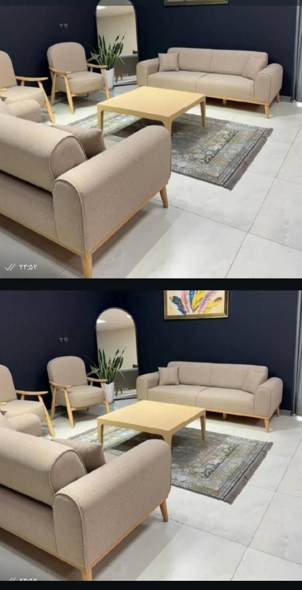 مبل مینیمال تخت خواب شو|مبلمان خانگی و میز عسلی|خمین, |دیوار