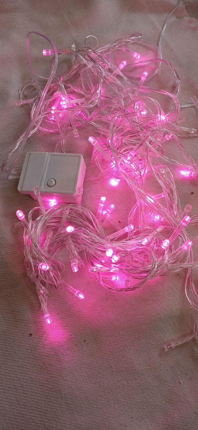 ریسه سوزنی LED نورپردازی شیک و جذاب برای هر فضا|ریسه و چراغ تزئینی|ساری, |دیوار
