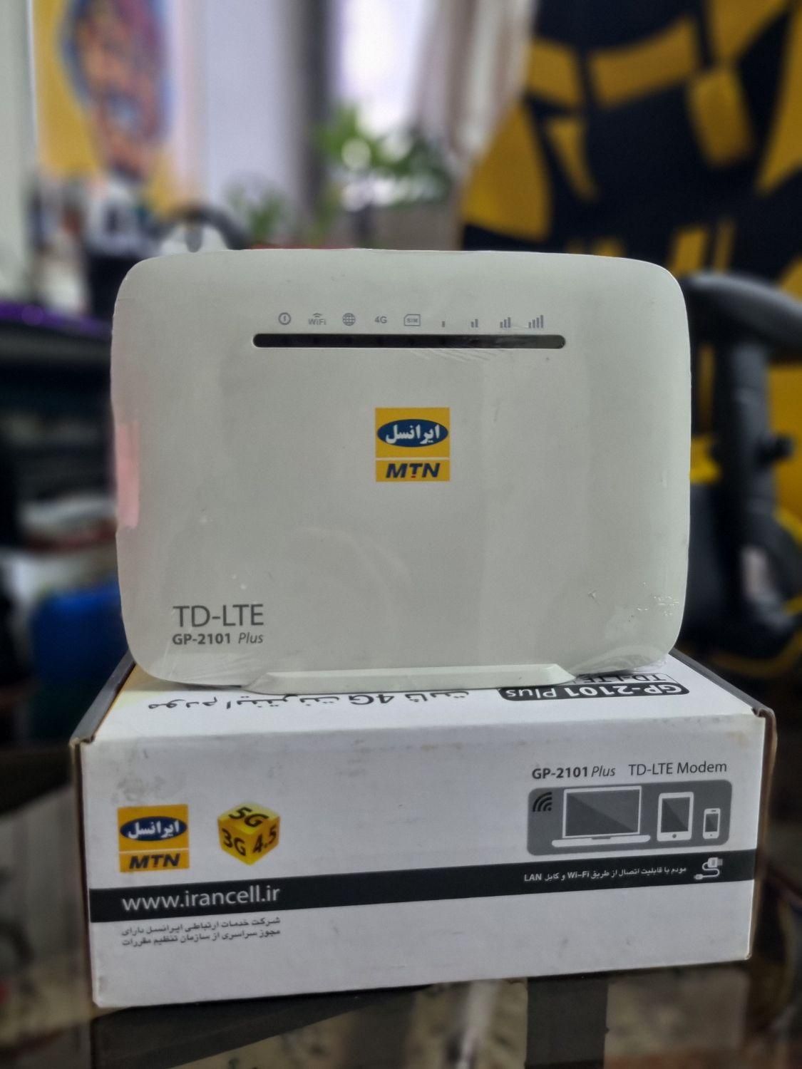 مودم 4G ایرانسل GP2101 Plus در حد نو|مودم و تجهیزات شبکه|تهران, تجریش|دیوار
