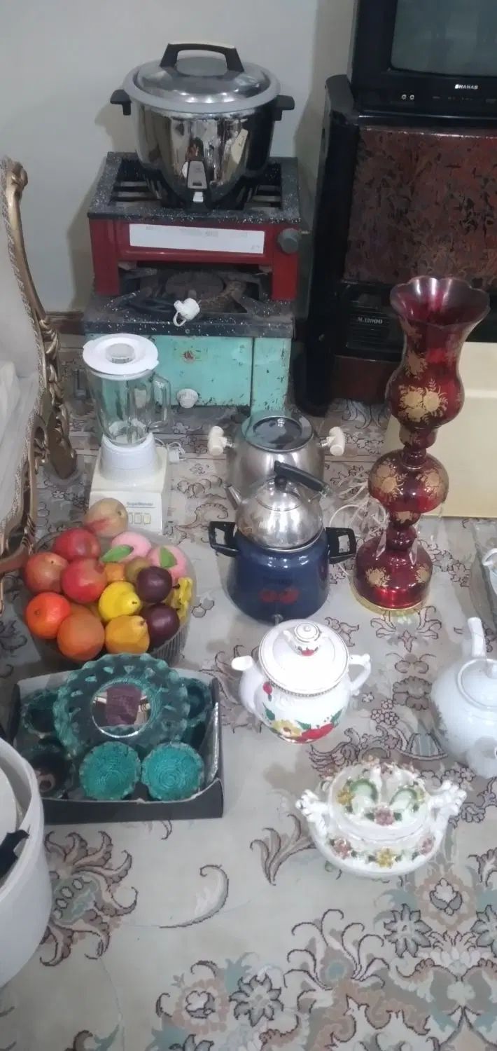 چرخ خیاطی چرخ گوشت بخاری تلوزیون کلمن سرخ کن|حراج|محلات, |دیوار