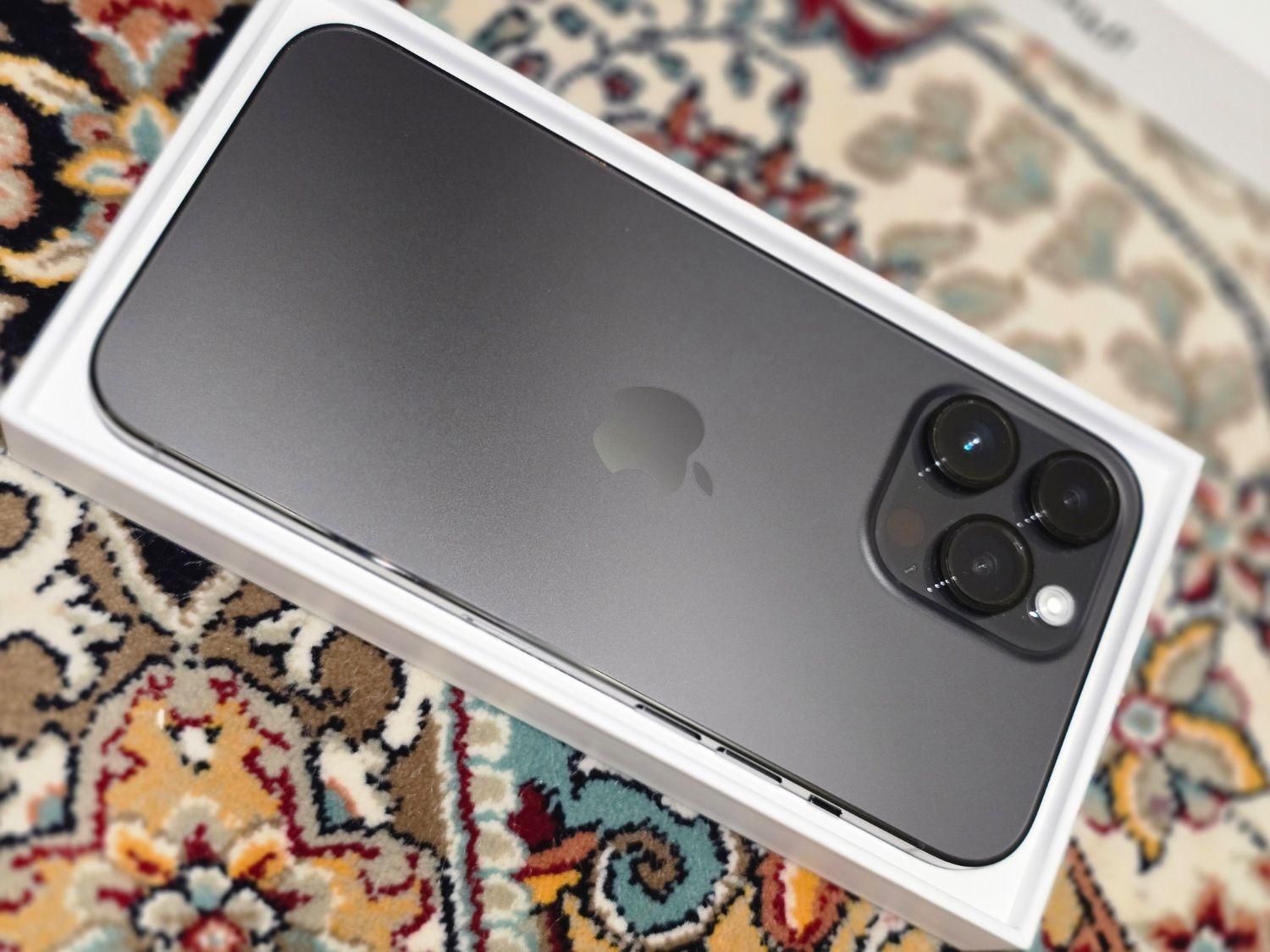 iphone 14 pro max 256 zaa مشکی باتری ۹۳|موبایل|رودهن, |دیوار