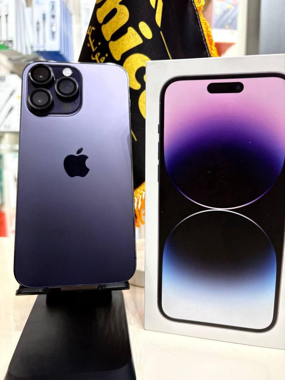 اپل iphone14ProMax باحافظهٔ۲۵۶گیگابایت(ریجستر شده)|موبایل|تبریز, |دیوار