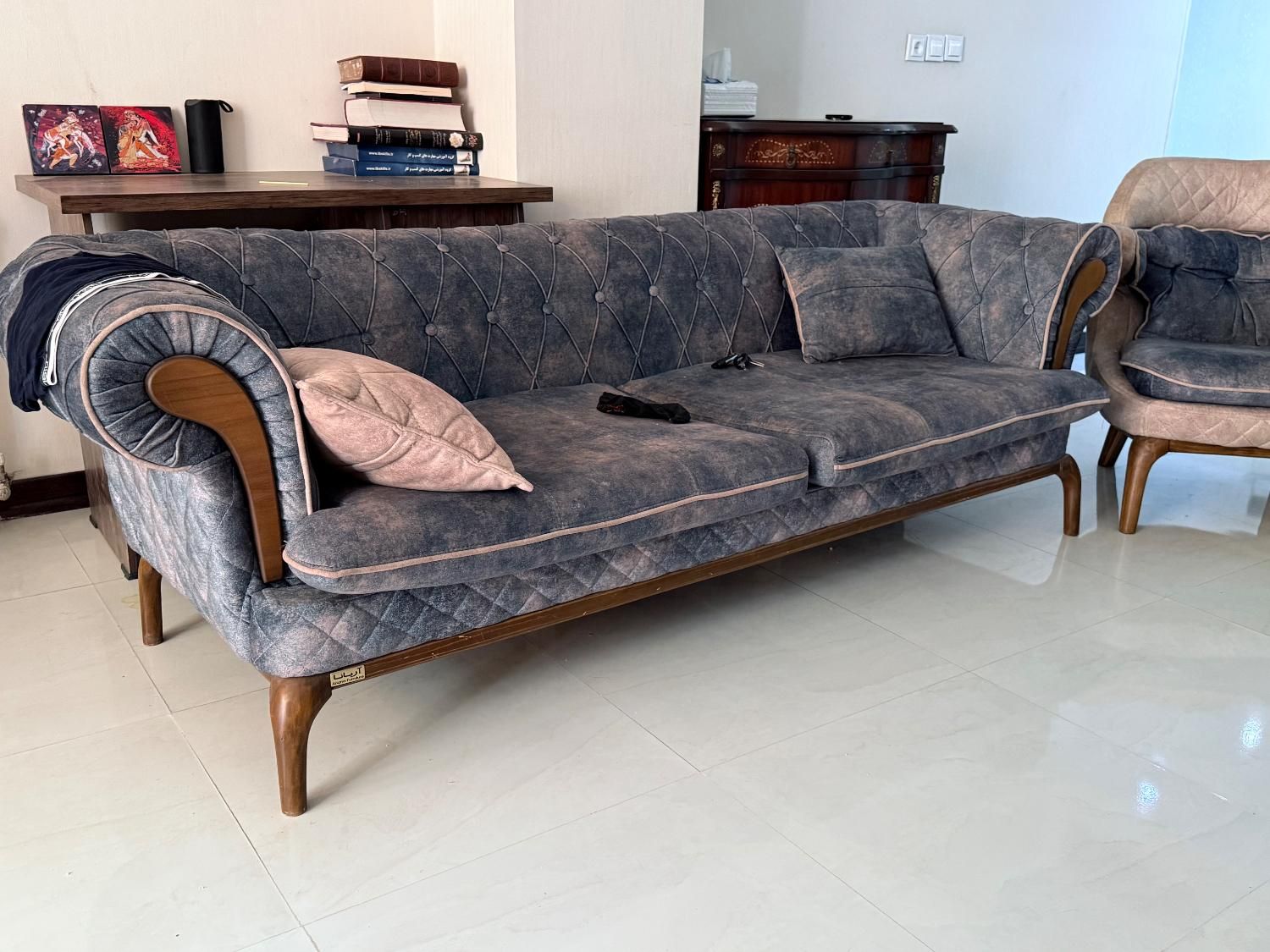 مبل چستر ۸ نفره با کیفیت|مبلمان خانگی و میز عسلی|خمینی‌شهر, |دیوار