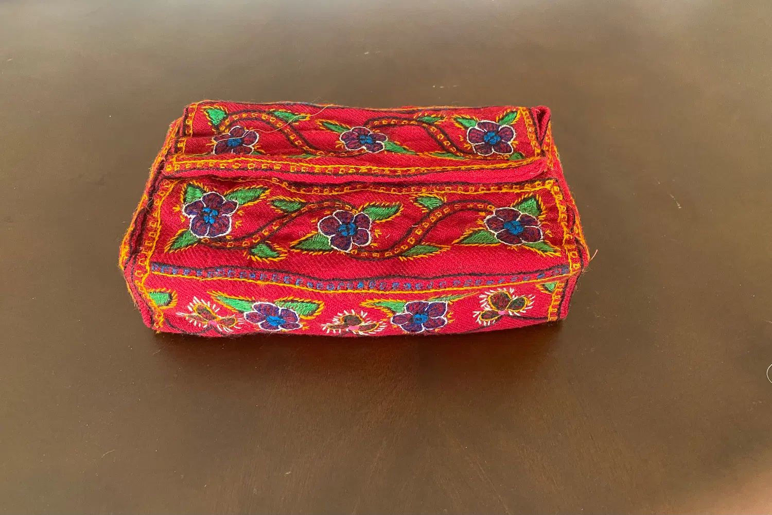 رومیزی، جای کلینکس، پته کرمان، کار دست، قدیمی|صنایع دستی و سایر لوازم تزئینی|تهران, شهرک غرب|دیوار
