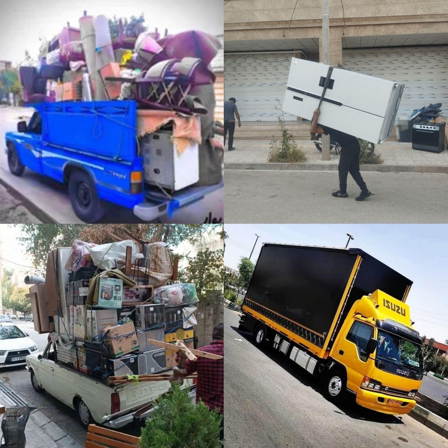 اوتوبار باربری اسباب کشی منزل تضمینی با ضمانت|خدمات حمل و نقل|شیراز, پانصد دستگاه ارتش|دیوار
