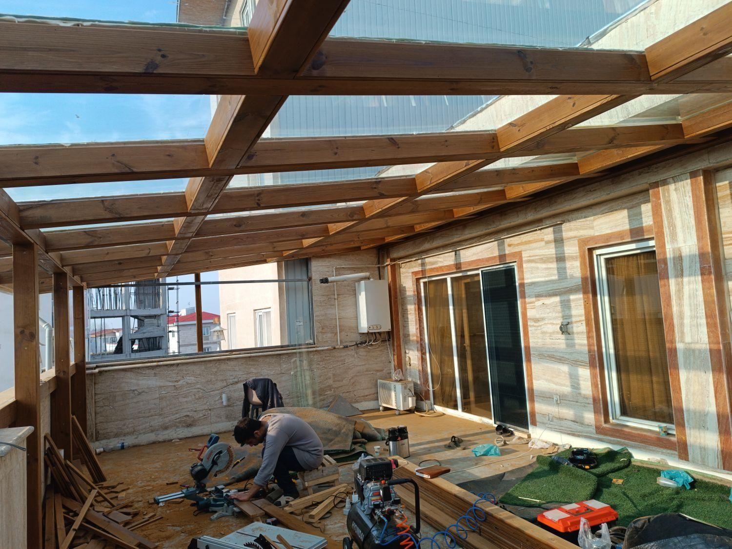 فروش ترموود ایرانی و فنلاندی و ترکیه و استونی|مصالح و تجهیزات ساختمان|رشت, کوی یخ|دیوار