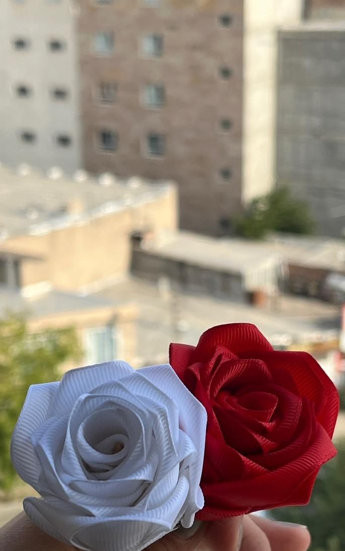 گل با روبان|گل مصنوعی|اردبیل, |دیوار