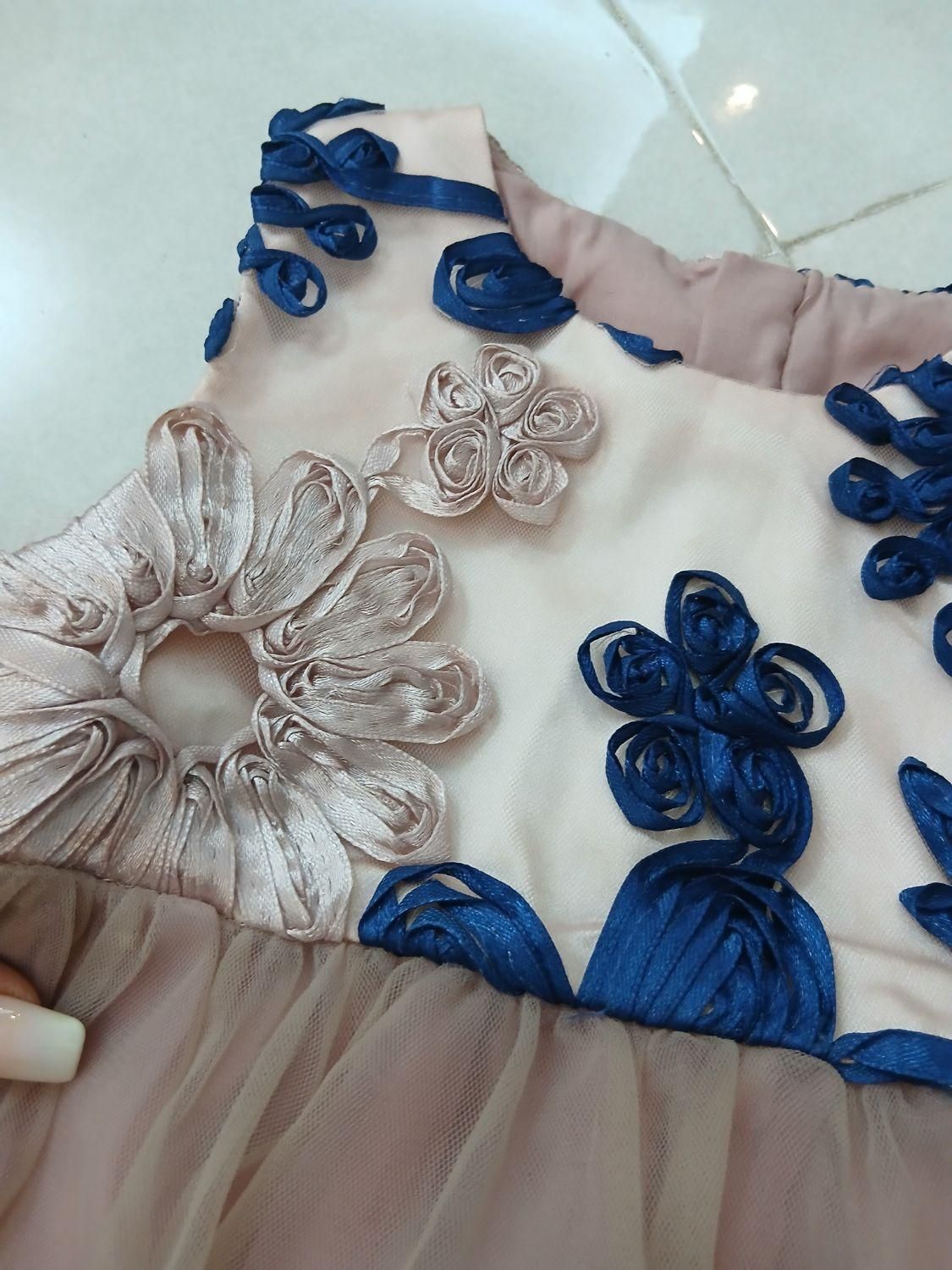 پیراهن مجلسی دخترونه تا ۲ سال کره ای نو|کفش و لباس بچه|تهران, جوادیه|دیوار