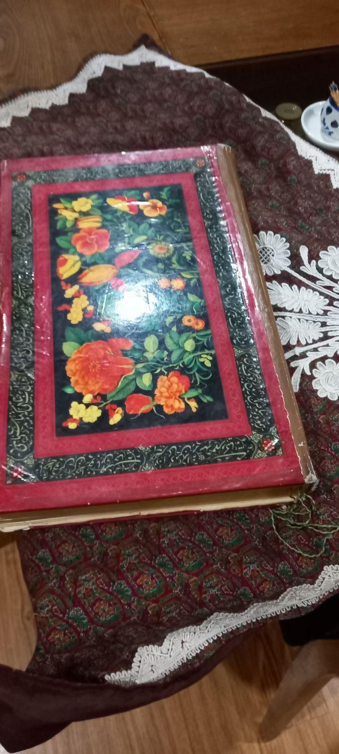 قرآن قدیمی سال ۱۳۴۴ بادست خط محمدرضا شاه|کتاب و مجله مذهبی|تهران, بنی‌هاشم|دیوار