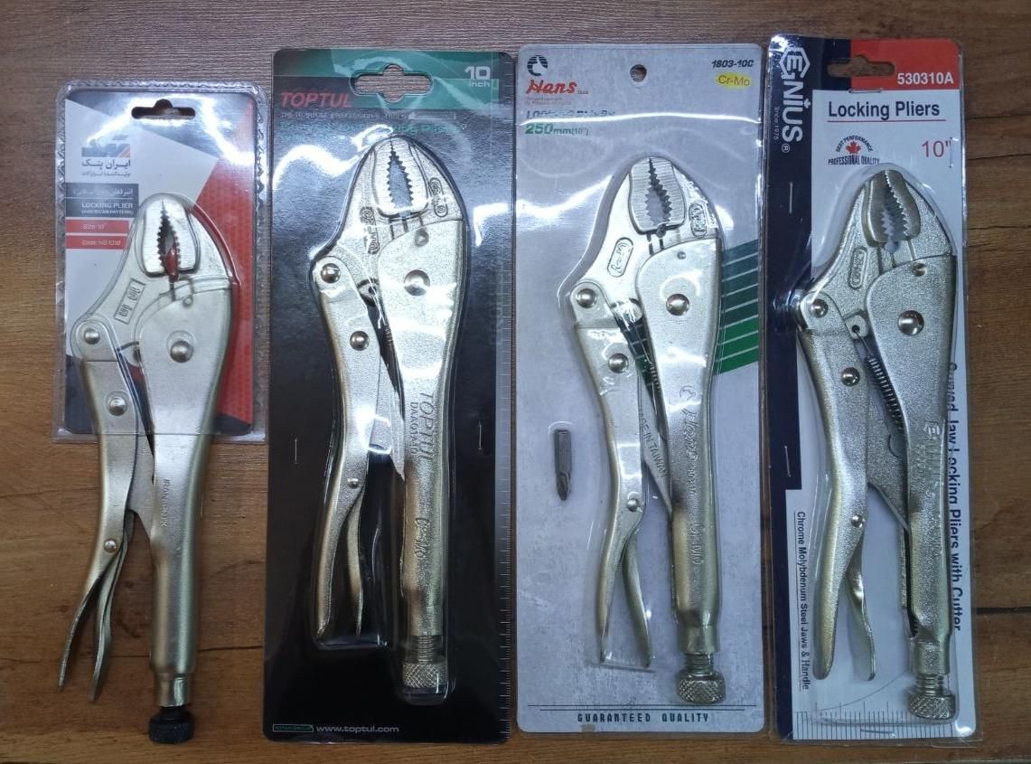 انواع انبر قفلی|ابزارآلات|اهواز, کوی باهنر|دیوار