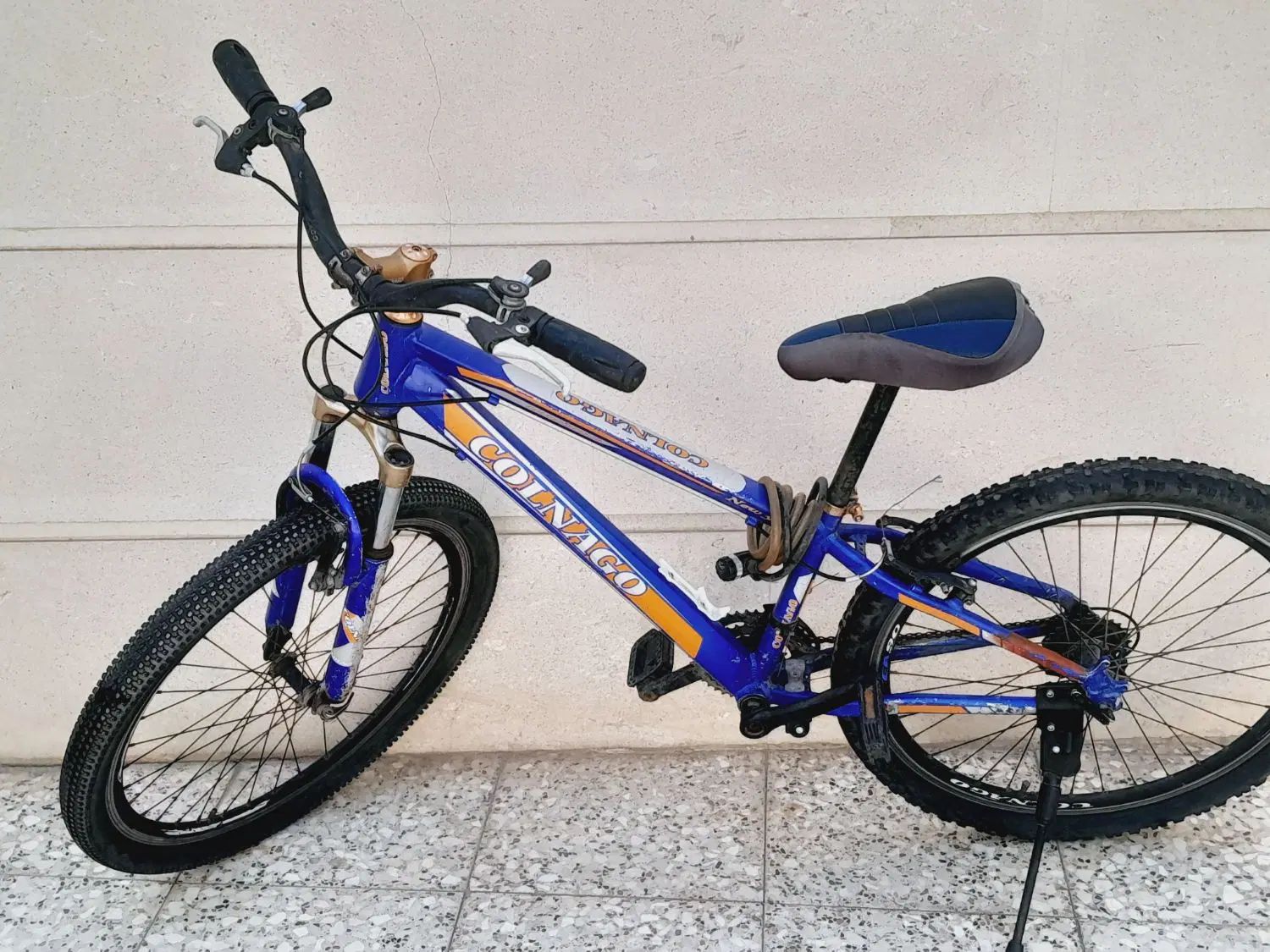 دوچرخهCOLNAGO سایز۲۶ دنده ها سالم آماده سواری|دوچرخه، اسکیت، اسکوتر|کاشان, ولی سلطان|دیوار