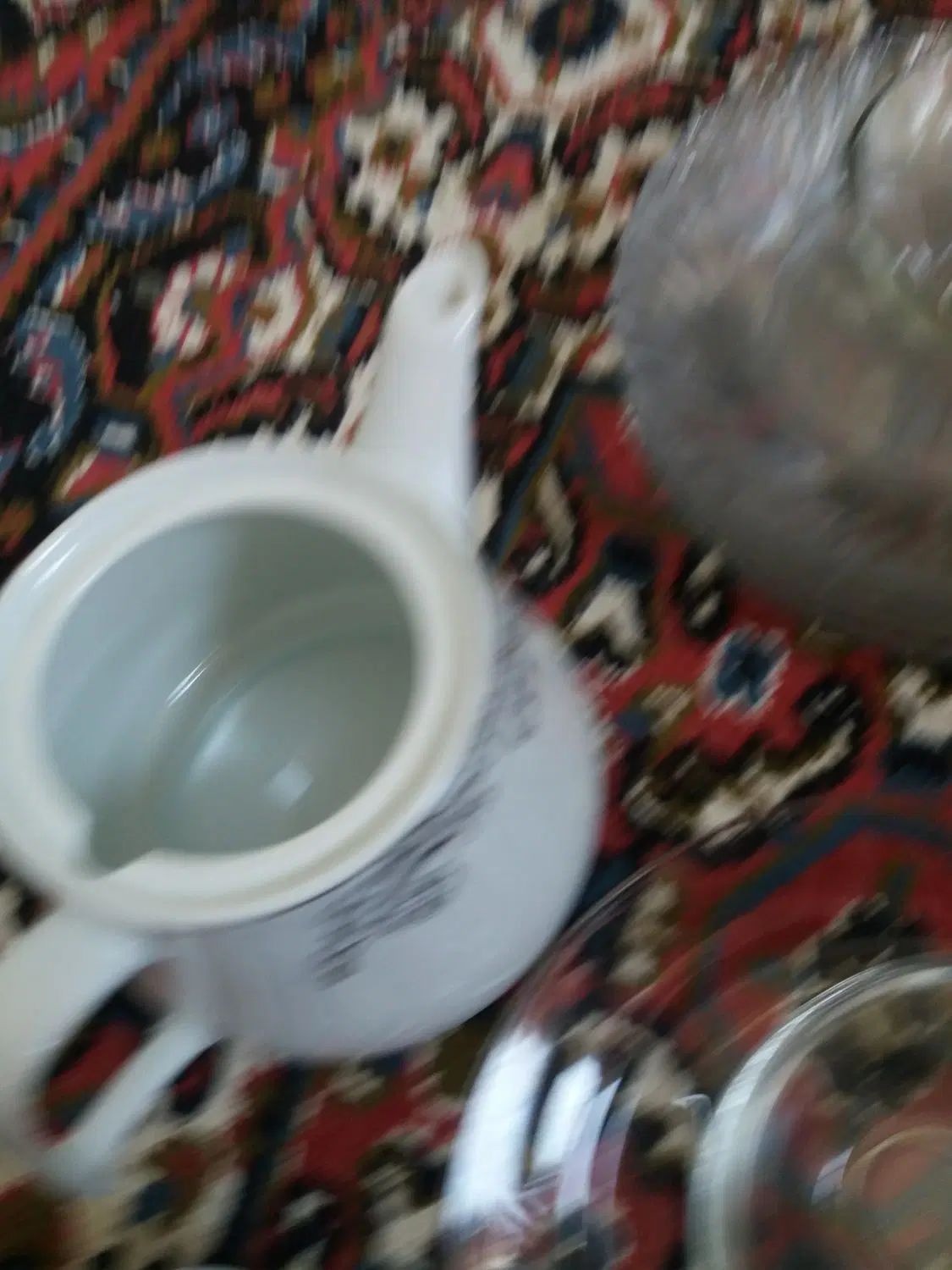 بشقاب میوه خوری وقوری همش ۲۵۰ت|ظروف سرو و پذیرایی|تهران, خرمشهر|دیوار