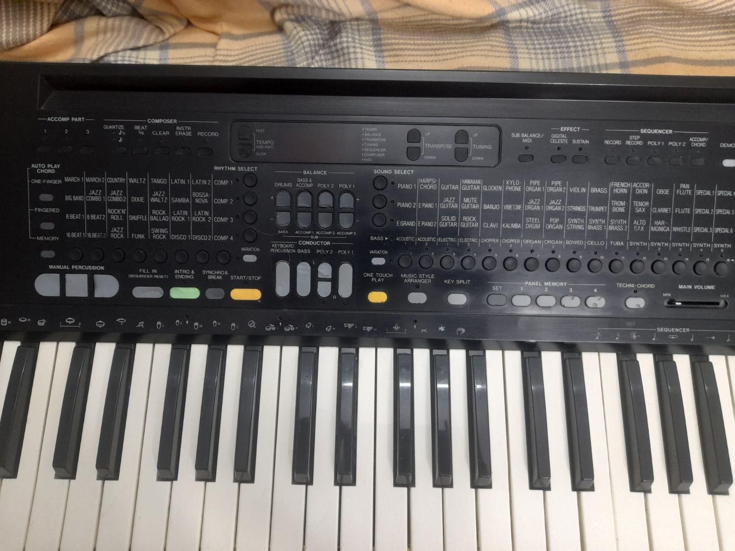 کیبرد تکنیکس kn400|پیانو، کیبورد، آکاردئون|صدرا-فارس, فاز ۱|دیوار