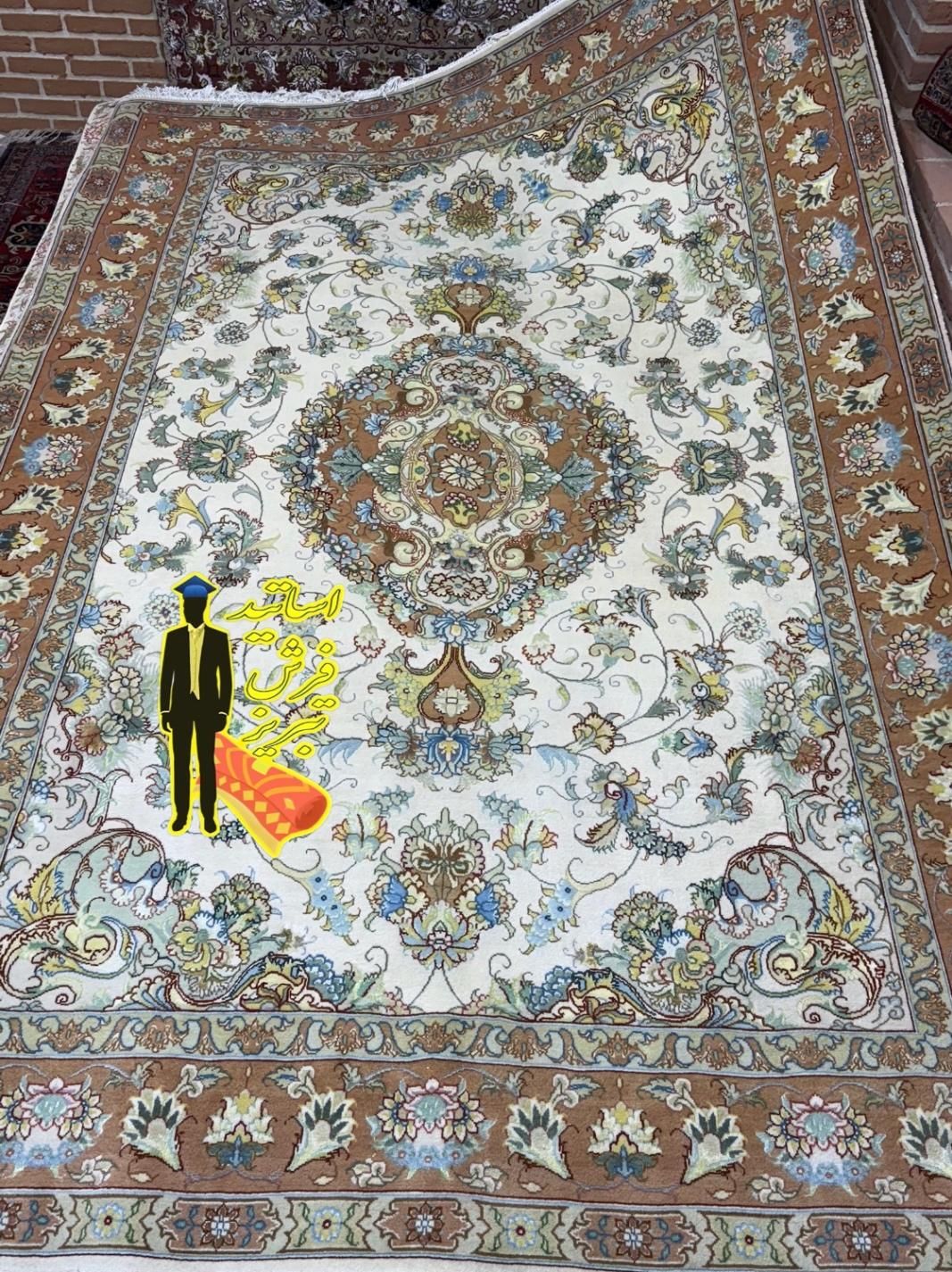 فرش۶متری نوینفر ۴۰رج واقعی تبریز (اقساط بدون بهره)|فرش|تبریز, |دیوار