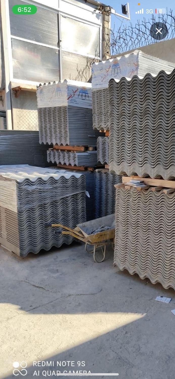 ایرانیت فلزی شیروانی سیمانی|مصالح و تجهیزات ساختمان|تهران, سعیدآباد|دیوار