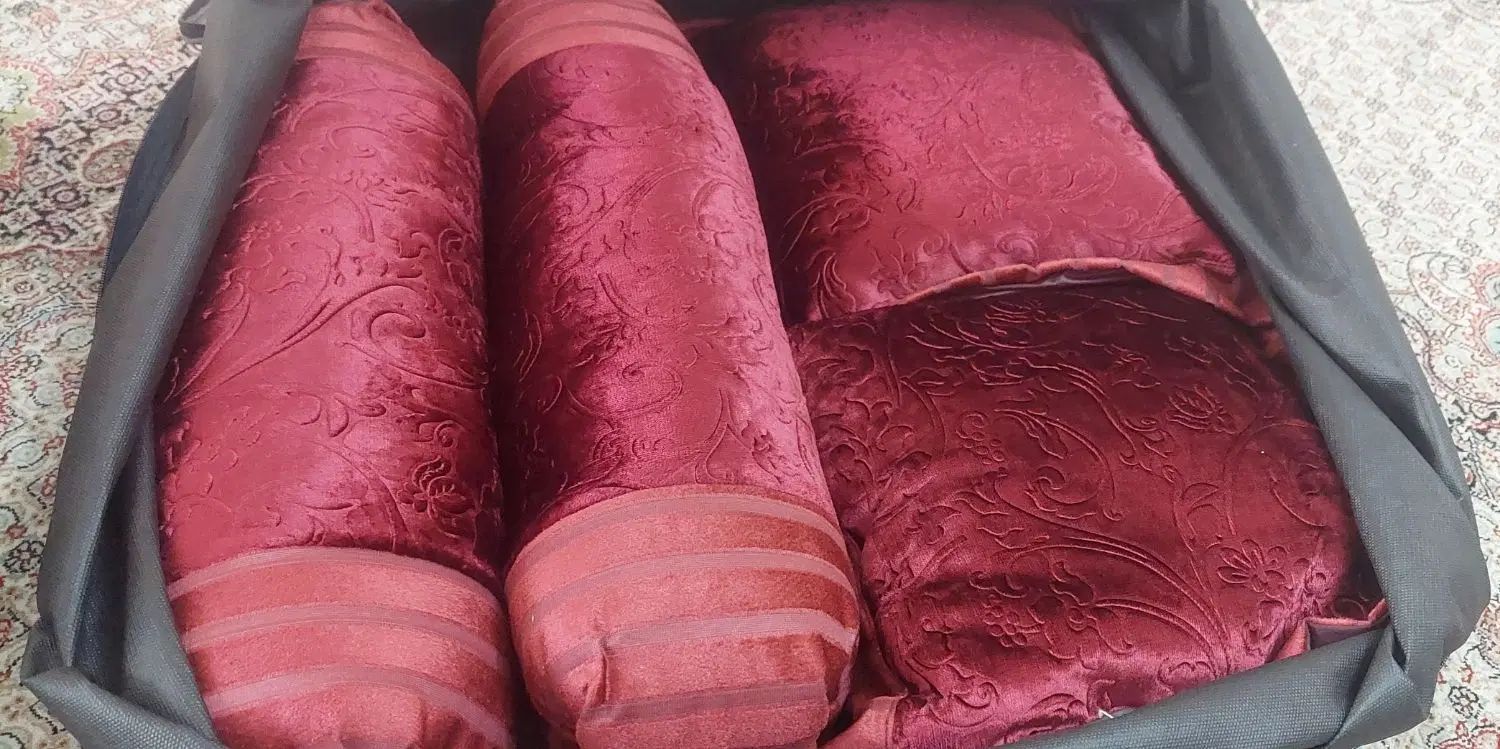 روتختی مخمل دو نفره ۸ تیکه برند home tex|سرویس روتختی|تهران, کرمان|دیوار