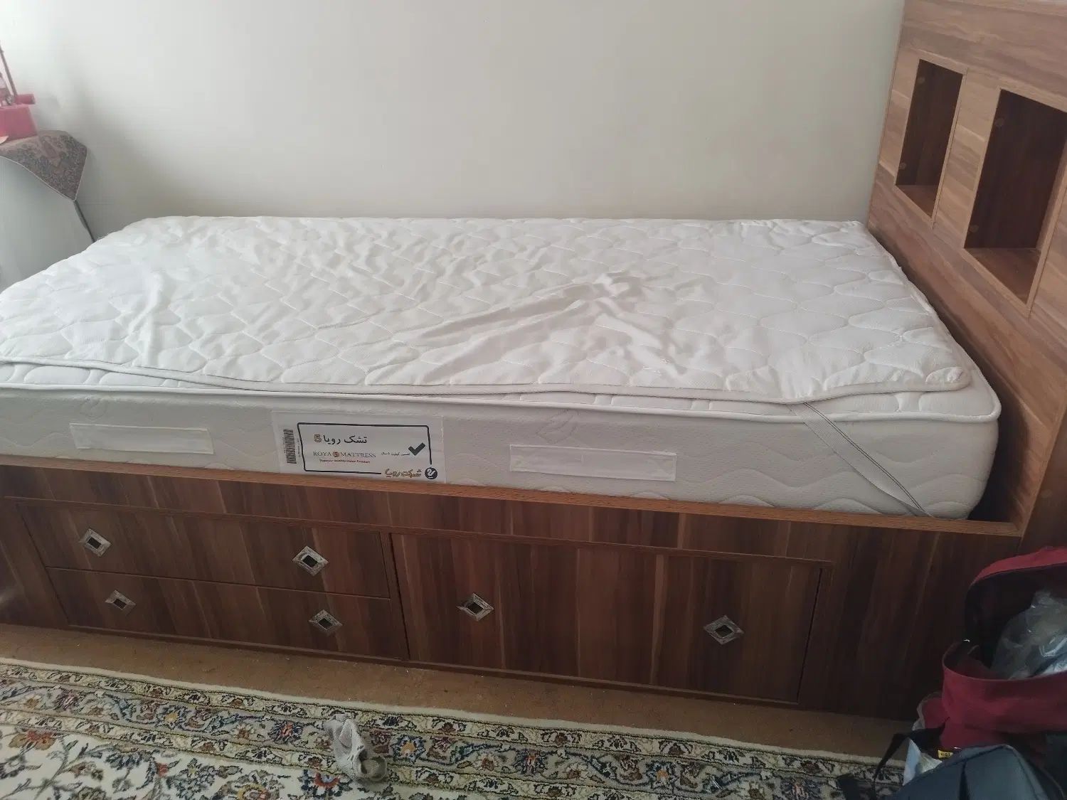 تخت یکنفره|تخت و سرویس خواب|تهران, مینی‌سیتی (شهرک نفت)|دیوار