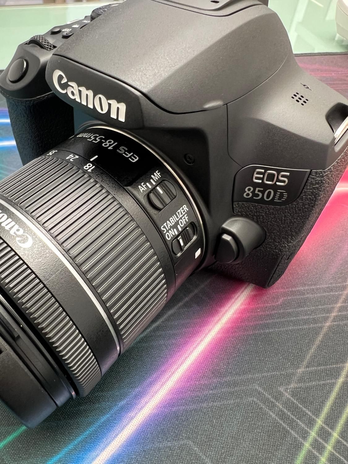 دوربین canon 850d kit 18-55|دوربین عکاسی و فیلم‌برداری|تهران, بازار|دیوار