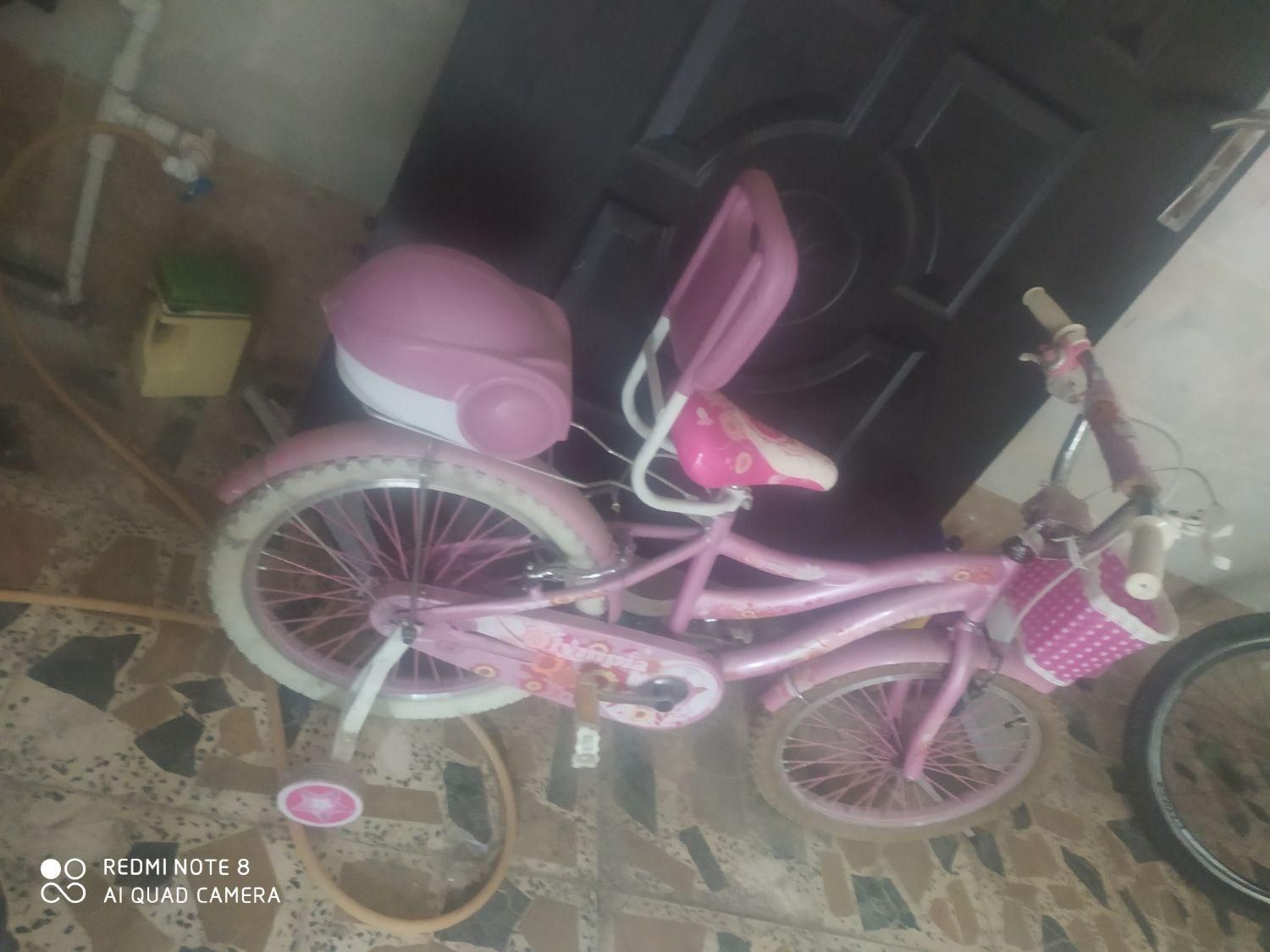 دوچرخه دوخترونه سایز۲۰|دوچرخه، اسکیت، اسکوتر|رشت, هلال احمر|دیوار