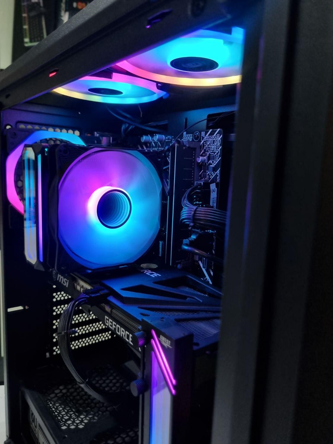 کامپیوتر گیمینگ حرفه ای / نسل ۱۳ / گرافیگ RTX5060|رایانه رومیزی|گرگان, |دیوار