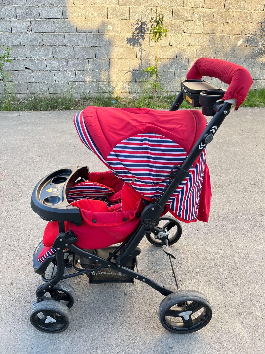 فروش کالسکه بسیار تمیز|کالسکه و لوازم جانبی|تنکابن, |دیوار