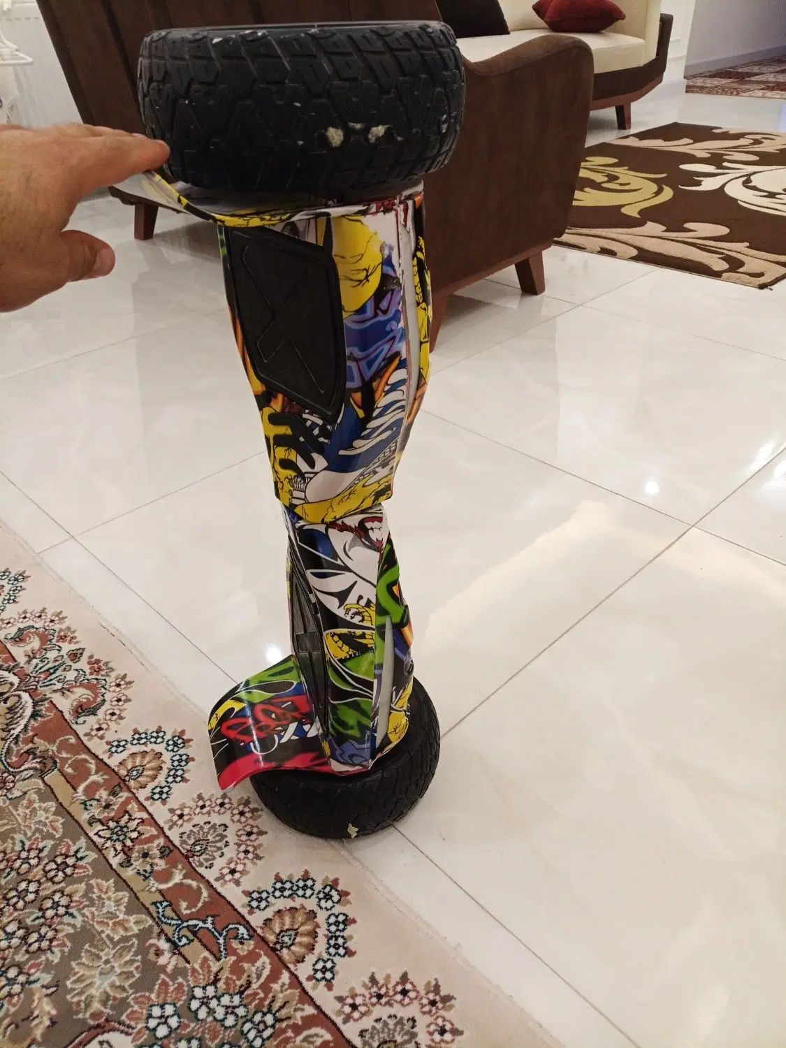 اسکوتر برقی،مدل آفرودی،اسپیکر دار بلوتوثی|دوچرخه، اسکیت، اسکوتر|سرعین, |دیوار