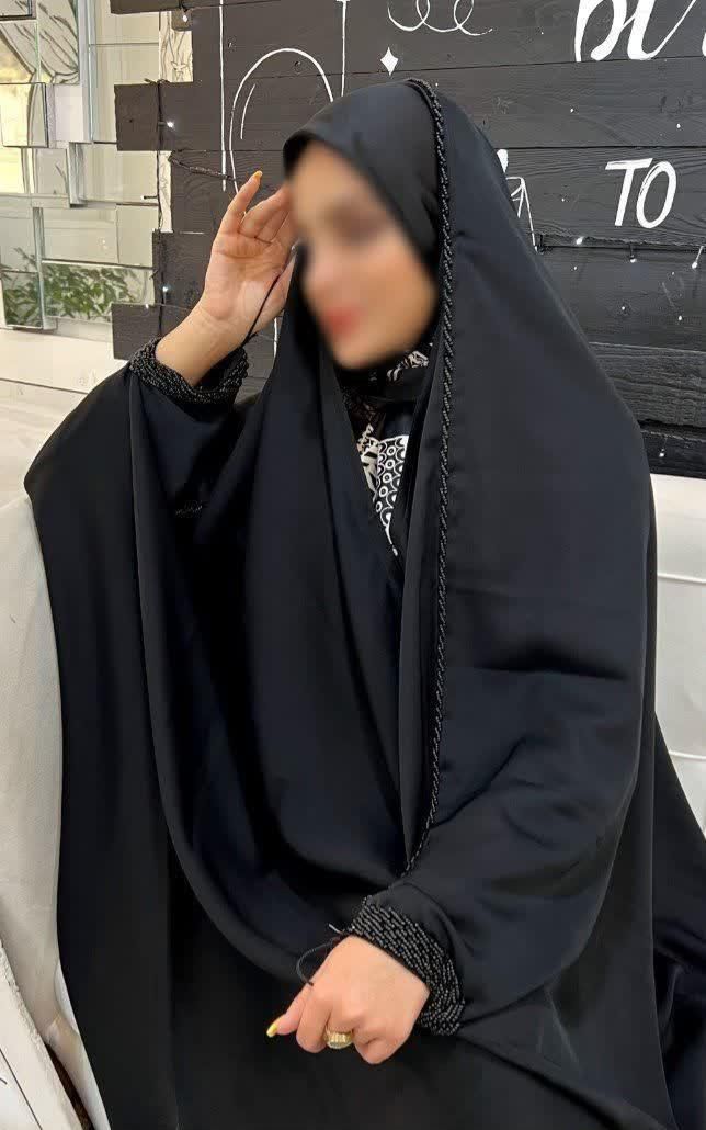 چادر مشکی عربی جده جواهردوزی پریسیما ندا اصل|لباس|مشهد, سپاد|دیوار