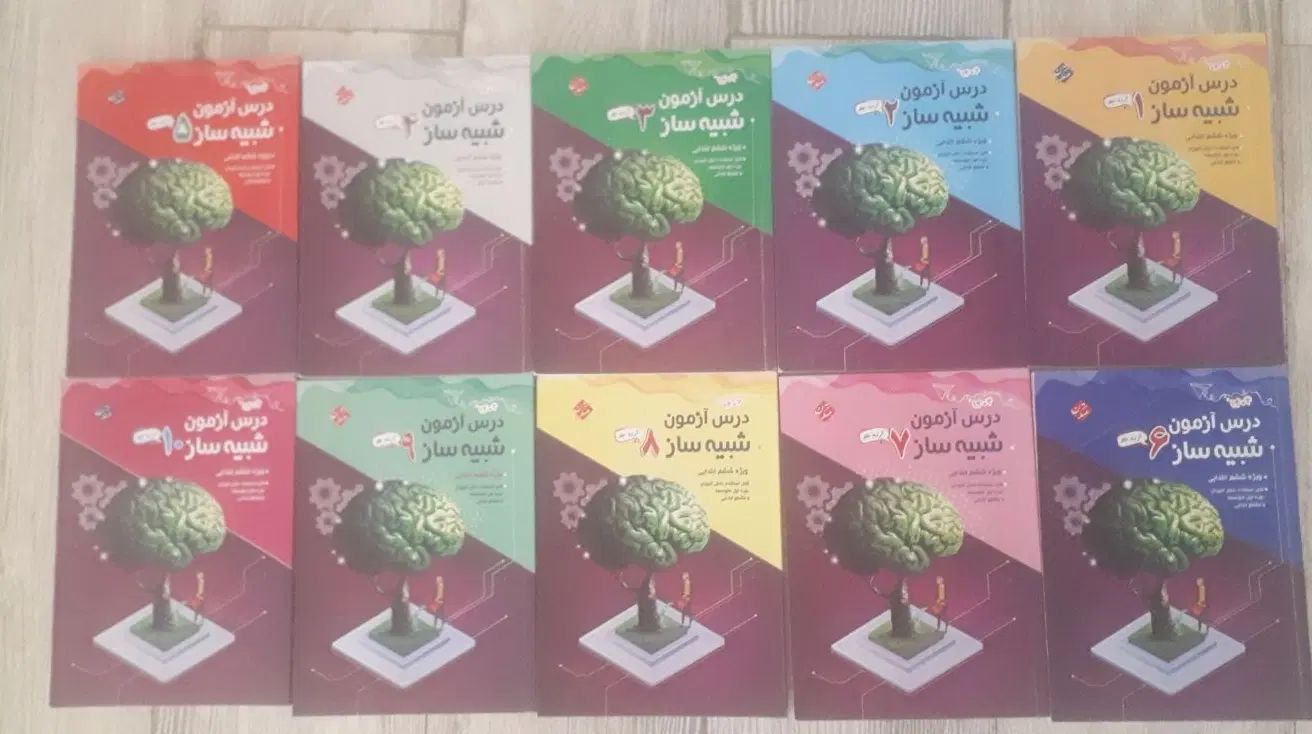 کتاب وآزمون های شبیه ساز تیزهوشان ششم به هفتم ۱۴۰۴|کتاب و مجله آموزشی|رشت, شهرک قدس|دیوار