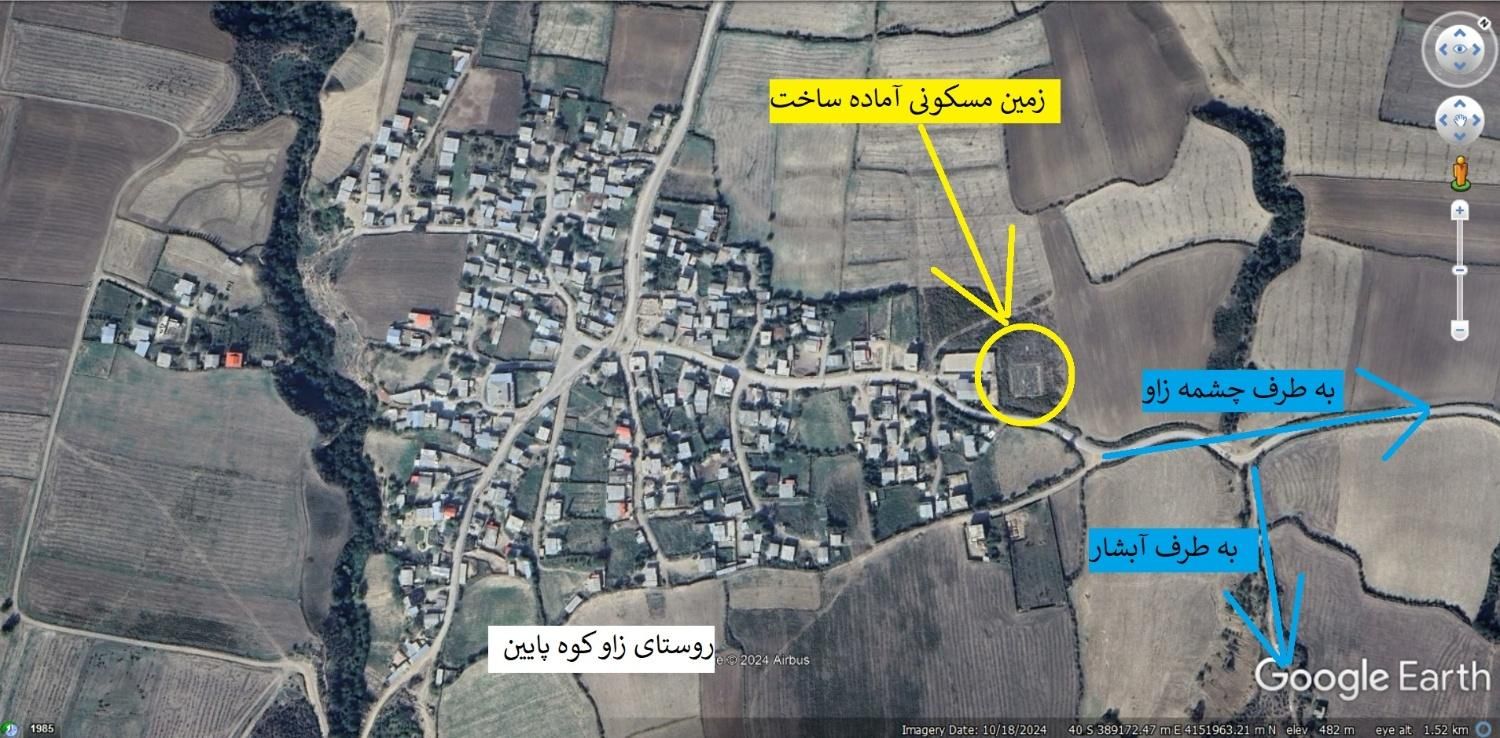 زمین برای ویلا استخر دار با پیمانکار در چشمه زاو|فروش زمین و ملک کلنگی|فراغی, |دیوار