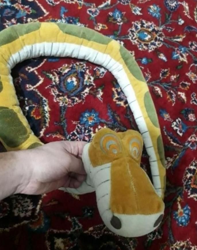 عروسک مار مخملی اصل کشور کره|اسباب‌بازی بچه|تهران, جی|دیوار