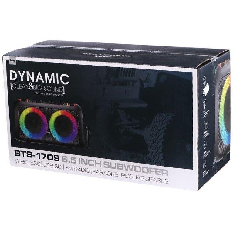 اسپیکرقابل حمل برودو مدل BTS1709 همراه با میکروفون|سیستم صوتی خانگی|سیرجان, |دیوار