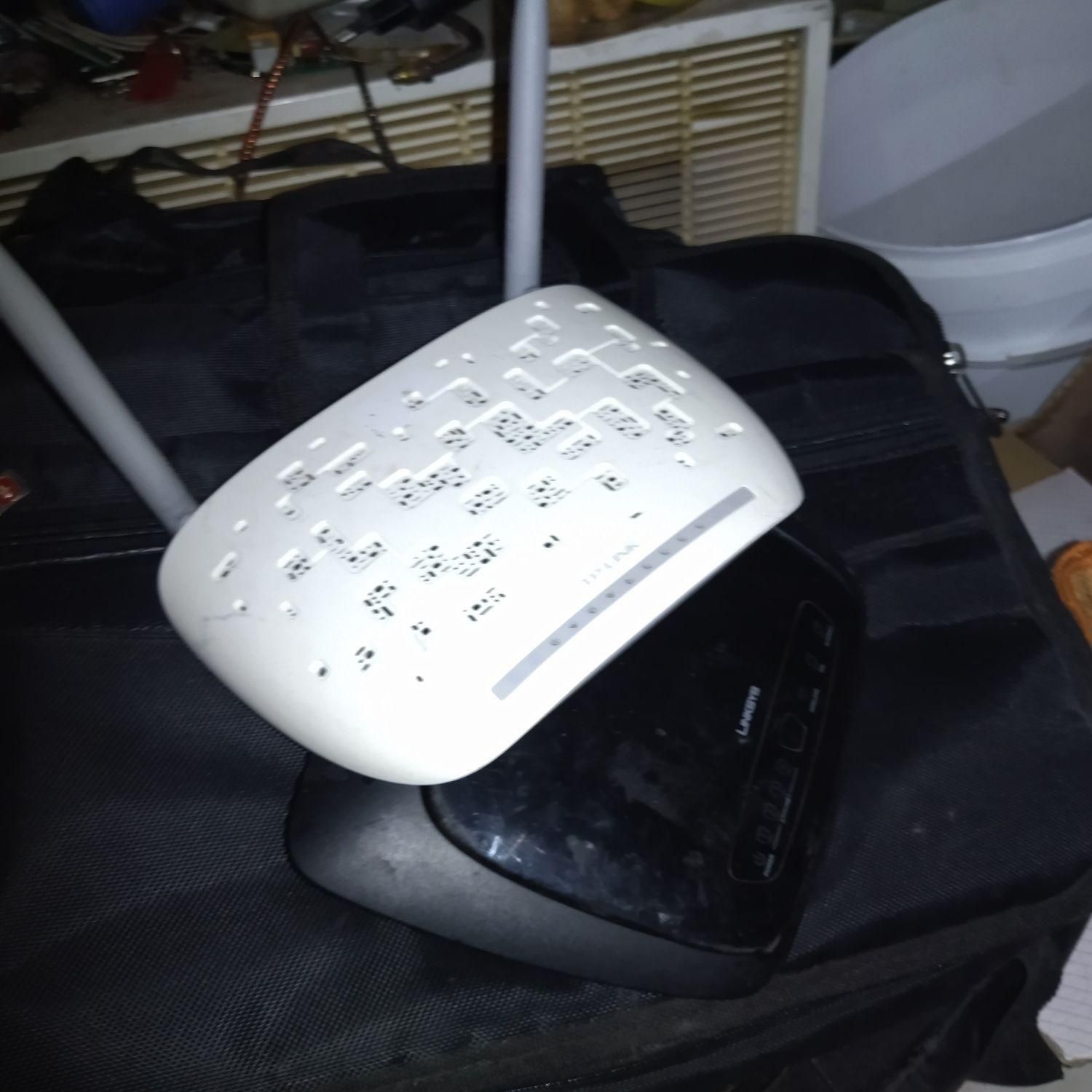 مودم دو آنتنه وای فای wifi تیپلنک tplink|مودم و تجهیزات شبکه|اصفهان, خلیل آباد|دیوار