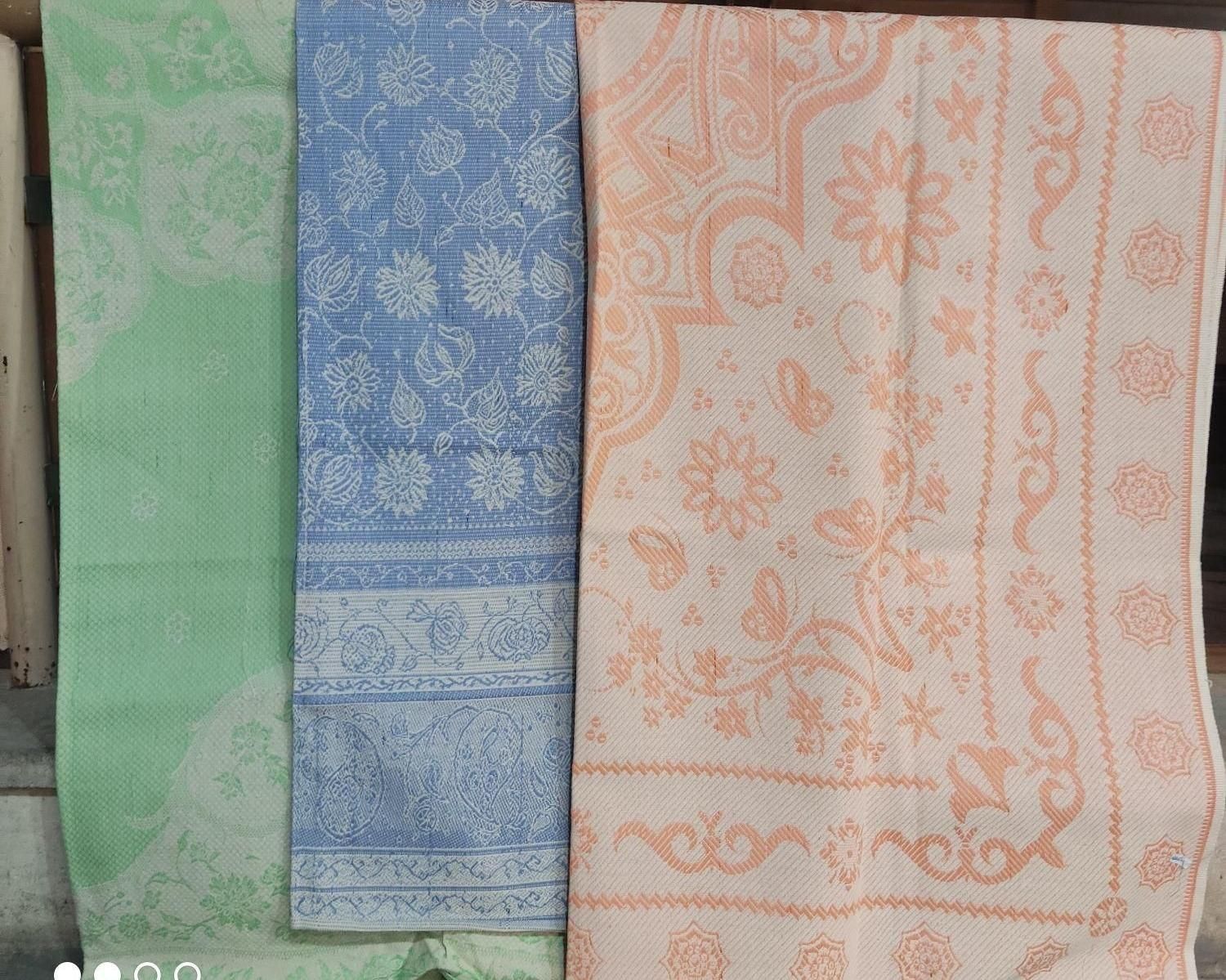 روفرشی روسی نخ پنبه خالص رنگ ثابت|روفرشی|مشهد, سپاد|دیوار