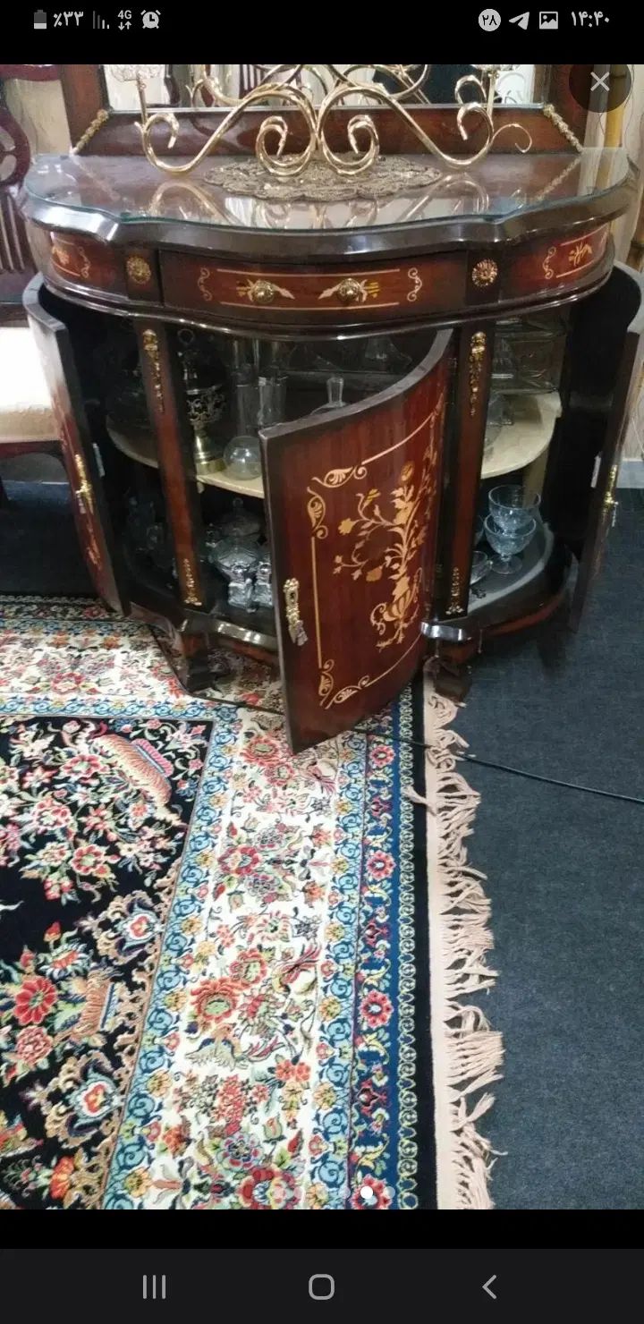 ست بوفه و آینه کنسولی|بوفه، ویترین، کنسول|تهران, جلیلی|دیوار
