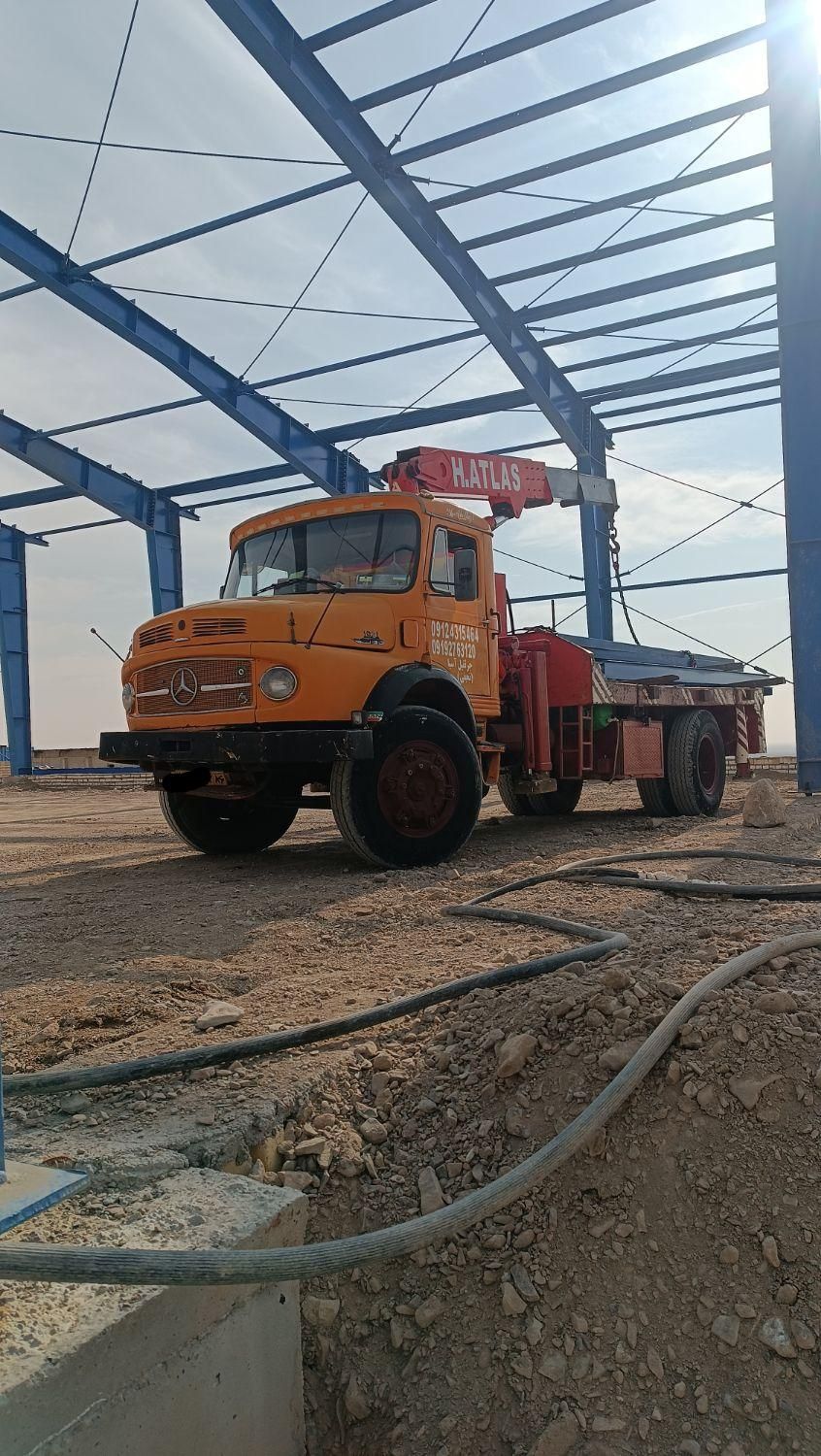 جرثقیل کفی بنزتک|خودرو سنگین|شریف‌آباد, |دیوار