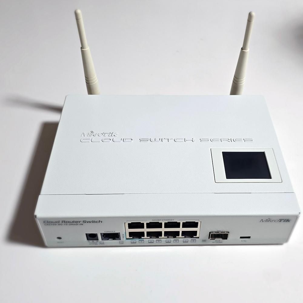 روتر بی سیم میکروتیک مدل CRS109-8G-1S-2HnD-IN|مودم و تجهیزات شبکه|تهران, شهرک آزادی|دیوار