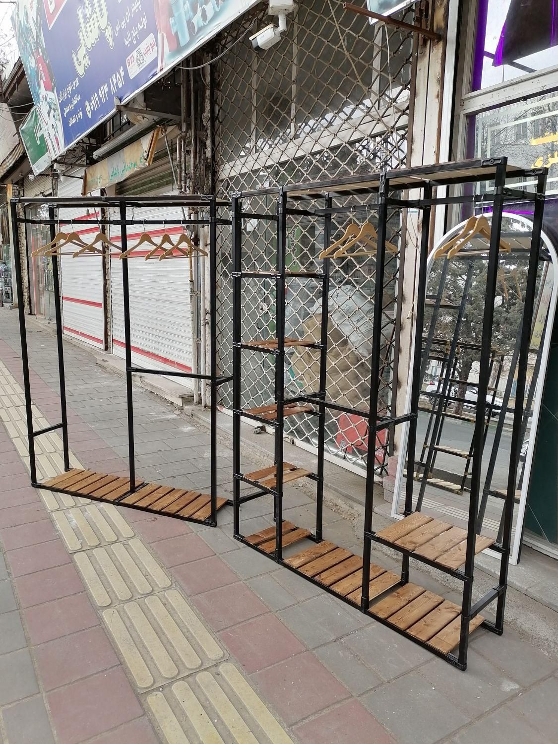 قفسه کف چوبی روس اتصالی (رگال) کد101|کتابخانه، شلف، قفسه‌های دیواری|ارومیه, |دیوار