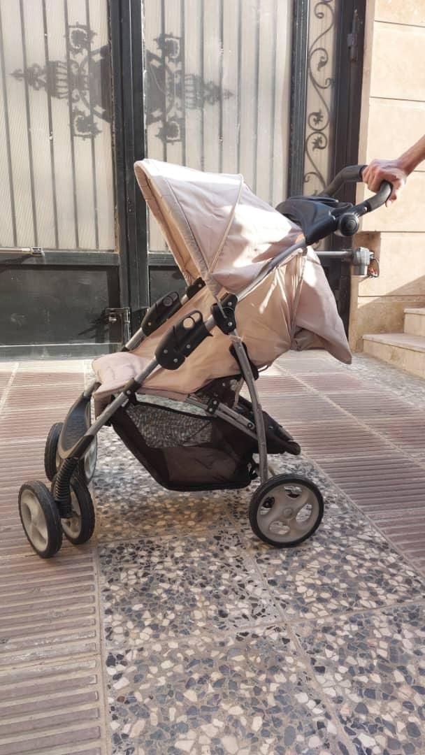 ست کالسکه و کریر گراکو ( Graco )|کالسکه و لوازم جانبی|شیراز, فرهنگ شهر|دیوار